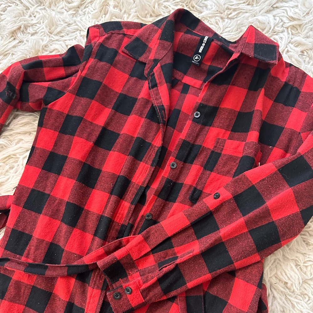 Longer Red Flannel